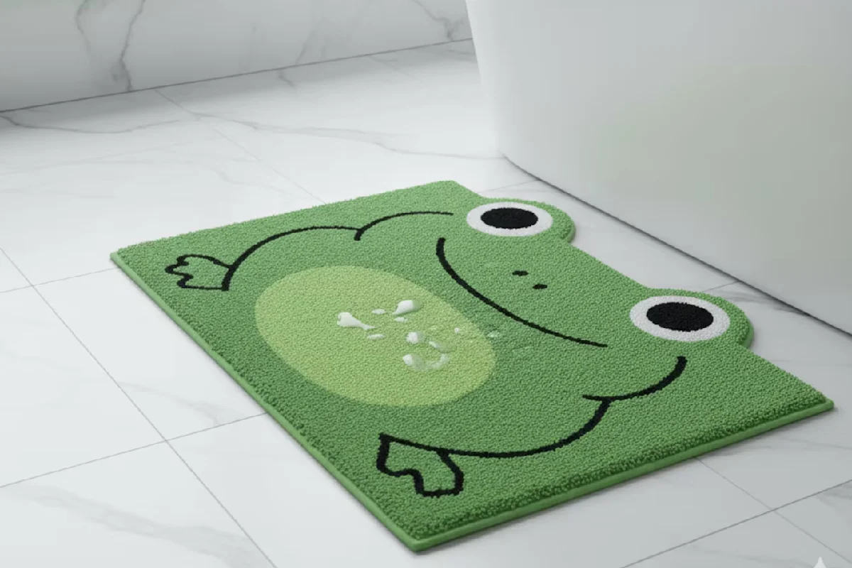 Adeus aos tapetes de banho sem graça: os novos designs que vão dominar 2025