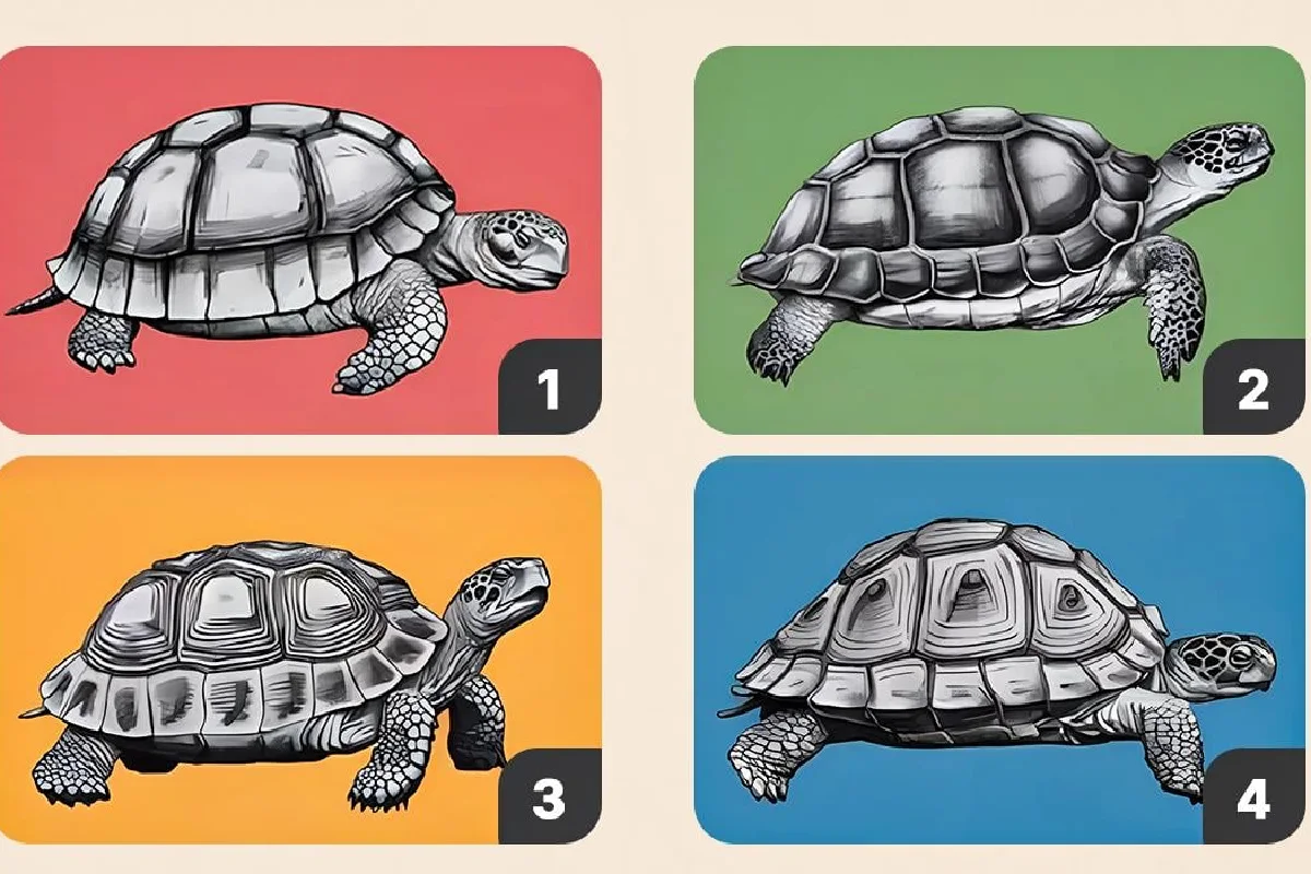 A tartaruga que escolhes revela o teu verdadeiro nível de paciência 