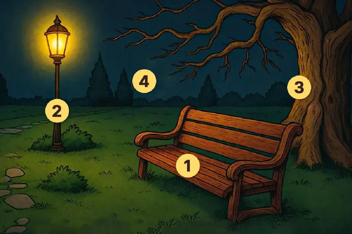 Onde se esconderia à noite no parque: teste às suas fraquezas