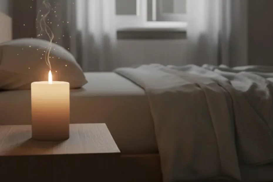 Acender uma vela branca antes de dormir: o segredo do feng shui que muda tudo