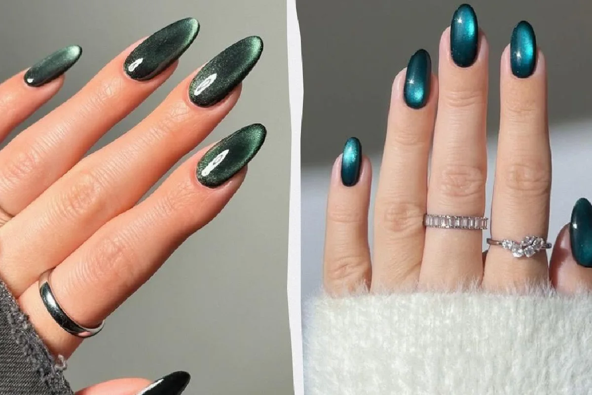 O manicure que vai ser o HIT das festas 2025: unhas “veludo de vidro” 