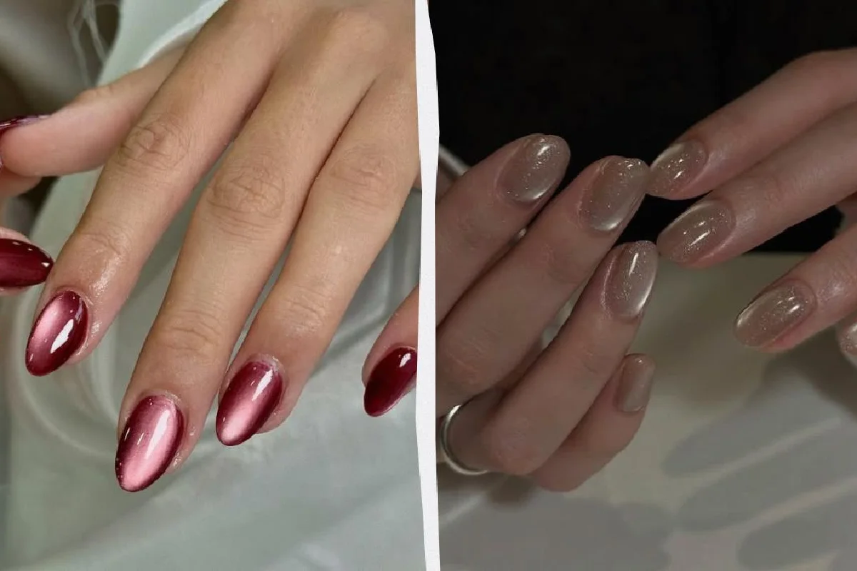 O manicure que vai ser o HIT das festas 2025: unhas “veludo de vidro” 