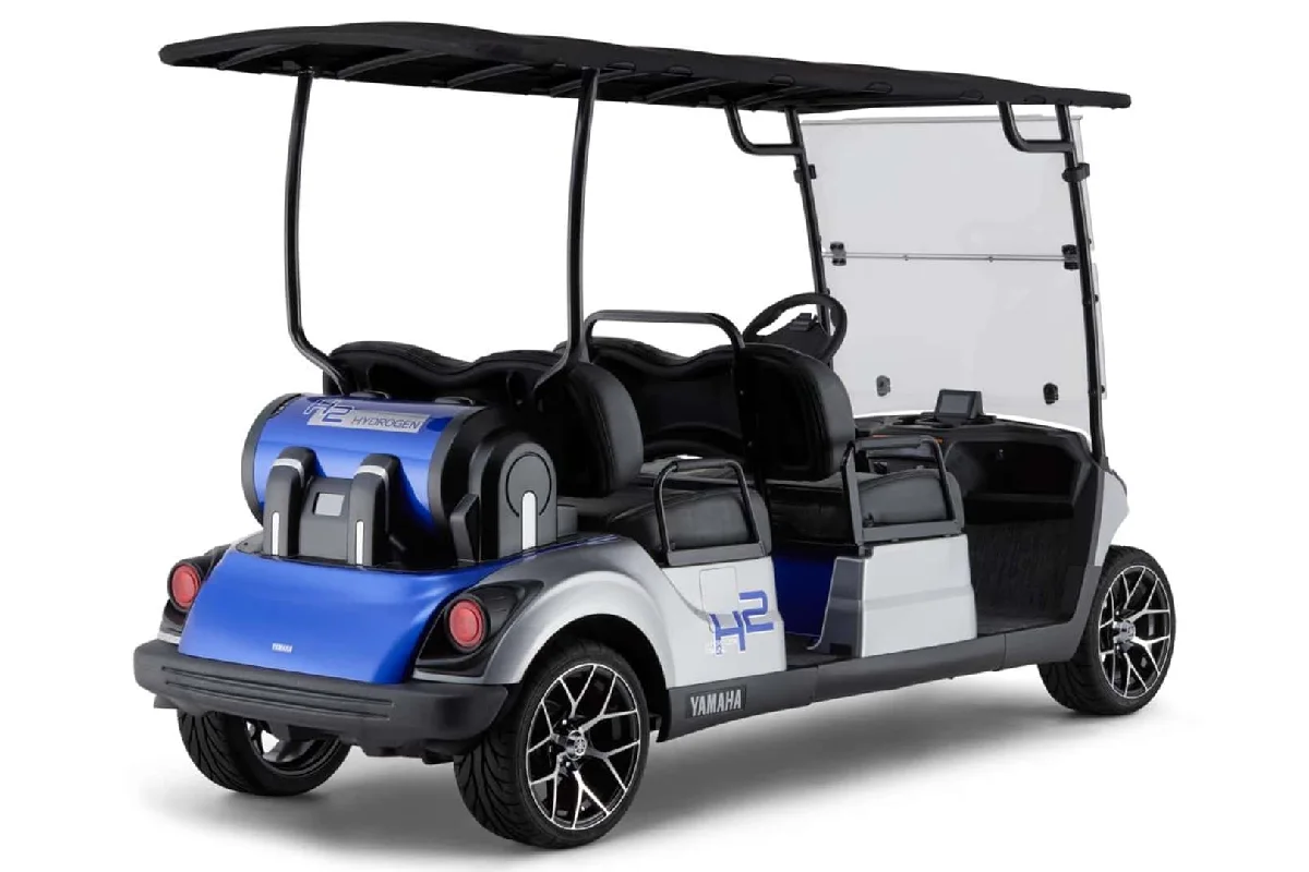 Yamaha revoluciona com carro de golfe movido a hidrogénio em parceria com a Toyota